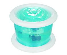 TRIXIE Bubble Stream Distributeur Automatique deau pour Chien Bleu/Blanc 3 L