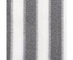 casa pura Brise Vue Balcon - Pare Vue Balcon | Brise Vue Occultant | Cache Balcon Résistant Aux Intempéries | avec Oeillets et Cordons | Gris/Blanc - 90x500 cm