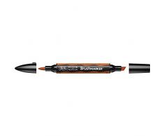Winsor & Newton BrushMarker 04299 Marqueur à alcool à double-pointe O345 Marron Selle De Cheval