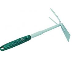 RACO Expert 80290 Serfouette 2 Dents Métal, Vert, 19x19x7 cm