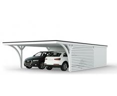 Carport avec Espace de Rangement 616 x 900 cm Easycarport