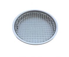 B&C.Room Rond Plaque à Pizza Professionnelle avec Grille Refroidissement Plateau Plat De Four Pie Moule Gâteau Noir