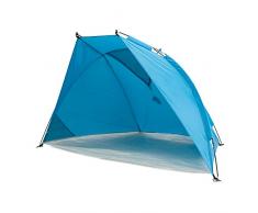 Abri de Plage Outdoor Helios Air, Bleu, UV 80, Petit, aération – Tente de Plage pour Voyage