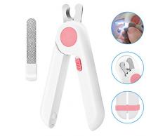 Générique Coupe-Ongles pour Chien avec Lumières Kit de Ciseaux pour Griffes pour Animaux de Compagnie