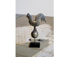 Petite girouette coq décorative