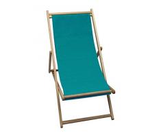 JARDIN PRIVE Colors Chilienne Matelassée, Pétrole, 132 x 55 x 35 cm