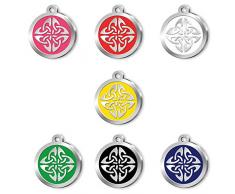 Pet Tag Art Mystique désign émaillé à la Main gravé personnalisé Médaille pour Chien, Médaille pour Chien, Médaille pour Animal