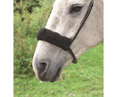Shires hackamore Housse pour muserolle ou Blanc blanc taille unique