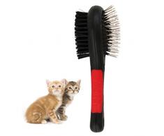 Double Face Brosse Peigne de Toilettage Pour Chien Chat