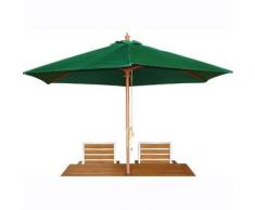 Parasol Bolero rond, diamètre 2,52 x 3 m, pour extérieur et jardin