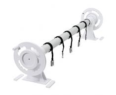 Zelsius – système enrouleur en aluminium pour couvertures et bâches solaires pour piscine de 300 à 570 cm, enrouleur de piscine hors terre