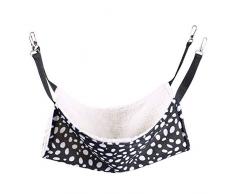 Uteruik Pet Cage Hamac, Facile à Fixer sur Une Cage pour Chat, Furet, Rat, Lapin, Chiens de Petite Taille ou de Tout Autre Animal Domestique