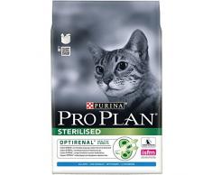 PRO PLAN Chat Sterilised - Au Lapin - 3 kg - Croquettes pour chats castrés/stérilisés