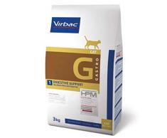 Virbac Veterinary HPM Cat Digestive Nourriture pour Chat Sac de 3 kg Taille S
