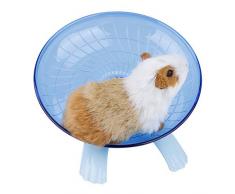 Pssopp Roue de Hamster silencieuse en Plastique pour Petits Animaux de Compagnie