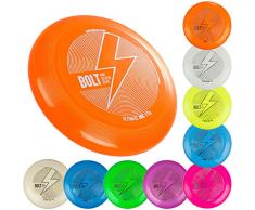 BOLT OneSevenFive Ultimate Frisbee Flying Disc! Cinq Couleurs UV Disponibles! (Miroitement Vert)