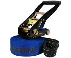 ALPIDEX Slackline 15 m (2 t), Couleur:I Love Slackline. Bleu