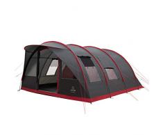 JUSTCAMP Tente familiale Atlanta 7, Tente Tunnel pour 7 Personnes - Gris