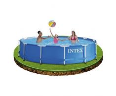 Intex 28212GN Piscine hors-sol cadre métal avec épurateur 366 x 76 cm