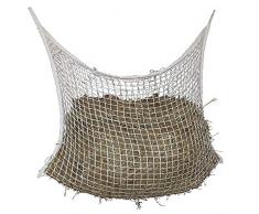 SELUXU Sac dalimentation en Filet de Foin avec Petits Trous Paniers à Herbe Sac dalimentation en Filet pour Cheval pour lalimentation des Chevaux-WM