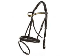 Kavalkade Angie Mors anglais combiné Noir Taille Poney