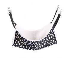 Hamac en peluche douce à suspendre pour chat, furet, lapin, chinchilla, chat, cochon dInde