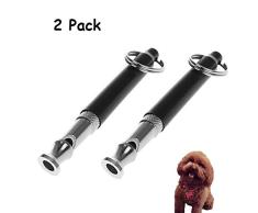 Laimew Sifflet de Formation de Chien, sifflet ultrasonore à Haute fréquence avec fréquence réglable pour la Formation des Chiens et Le contrôle de décrochage