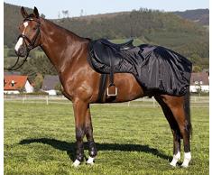 PFIFF 100247-60 Couvre-reins Noir Demi-sang