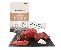 Venandi Animal Nourriture Premium Cheval en Tant Que Monoprotéine sans Céréale Pouches 12 pour Chat