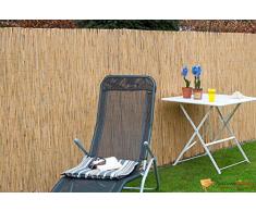 Canisse en paille de chaume naturelle H1xL3m