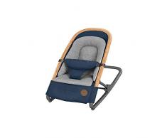 Bébé Confort Kori Transat 2 en1, Transat Léger avec Réducteur Confortable pour Nouveau-Né, de La Naissance à 9 Mois (0-9 Kg), Essential Blue