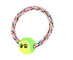 Trixie 3266 Balle de Tennis sur Une Corde pour Chien