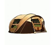 thematys Tente Instantanée Pop Up étanche pour 4-5 Personnes - Tente digloo Robuste et Ultra-légère, Parfaite pour Le Camping, Le Plein air et Les Festivals (Style 2)