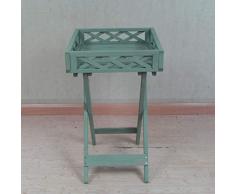 JKMQA en Bois Massif Jardinière Multi-Couche étage Pot de Fleurs étagère, Bonsai Cadre Balcon Salon Chambre Incorporé Matériau Jardinière Stand, Brown, Brown Stand de Fleurs (Color : Retro Green)