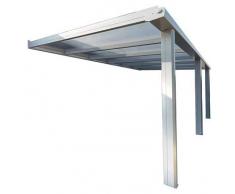 mapergola-alu Pergola Lux - Aluminium Blanc - Polycarbonate 16mm (4000, 2000)