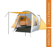 MONTIS HQ Nevada Dome - Tente de Camping - 4 Personnes - 440x370-6,8kg - Nouveau MODÈLE