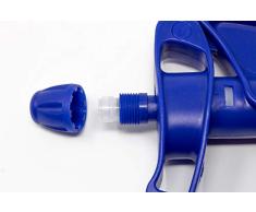 Pulverisateur, ensemble de 4 pièces, Kwazar Mercury Super PRO+ vaporisateur, tête tournable de 360 degrés avec joint VITON en 4 couleurs, avec soins dinstruction en langue Allemande.