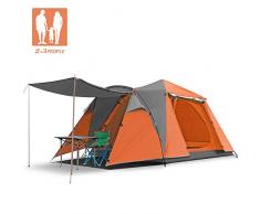 SKYLINK Tente de randonnée 4 Personnes 4 Saisons étanche et légère pour Camping, randonnée, Voyage, Escalade - Installation Facile