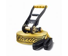 Gibbon Slacklines Classic Slackline Mixte, Jaune, Taille Unique