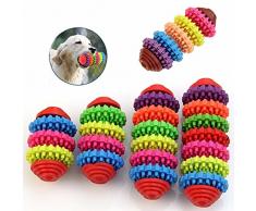 Alcyonée animaux chiens Puppy coloré en caoutchouc dentaire Dentition les gencives jouet à mâcher
