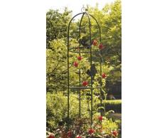 gloriette decorative de jardin obelisque 185cm tuteur pour roses et fleurs Colonne rose plante grimpantes
