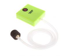 Extérieure Mini Ultra Silencieux Aquarium Pompe À Air Sortie Unique Cellule Sèche À Piles Fish Tank Pompe À Oxygène Dispositif Paperllong®