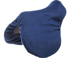 Housse de selle fibres polaires - bleu marine - cheval