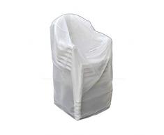 OSE Housse de Protection pour chaises de Jardin Blanc