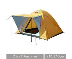MONTIS HQ Igloo - Tente de Camping - 3 Personnes - Voyage - Trekking - 210x210-3,8kg