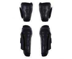 Sharplace Guêtres et Protège-boulets Équitation Accessoire de Protection pour Cheval - Noir, 26 * 11cm