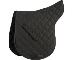 Tapis de selle en coton - noir - Cheval