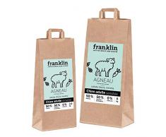 Franklin - Croquettes sans Céréales - Chien Adulte Sensible - 100% Naturel - Hypoallergéniques – Estomacs Sensibles – Agneau, Patate Douce, Menthe - 6kg