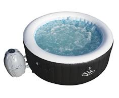 Bestway - Spa gonflable jacuzzi Lay Z Spa Miami 4 places, diamètre 180 cm hauteur 66 cm, 81 jets dair