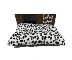 Niche pour animal domestique Jysport - Haut de gamme - Nid chaud pour chien ou chat - Marron café - Point donde